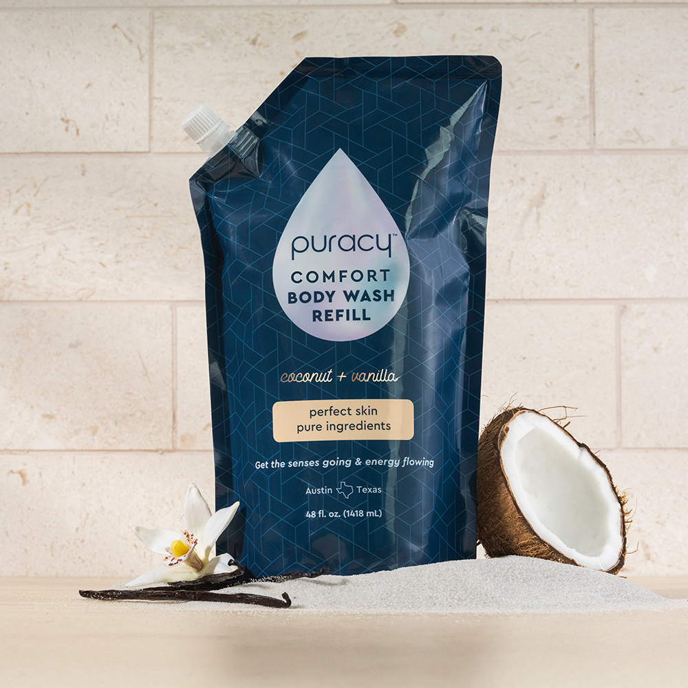 Refillable Body Wash
