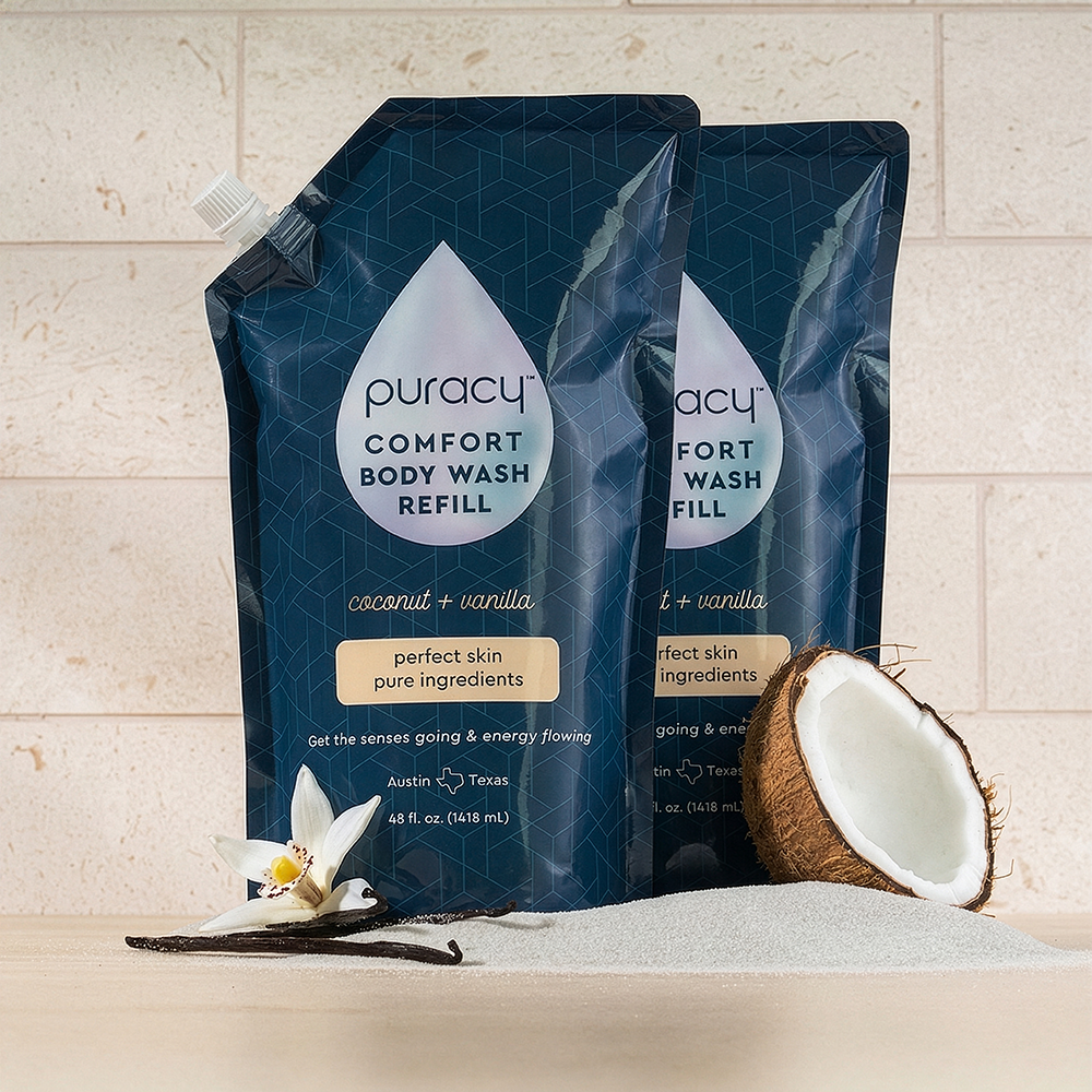 Refillable Body Wash